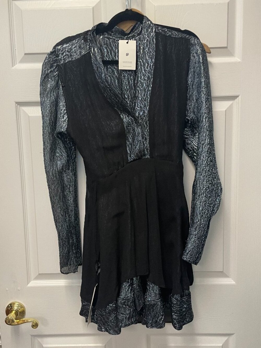 Isabel Marant | Melyo Jacquard-Lamé Mini Dress - Picture 3 of 4